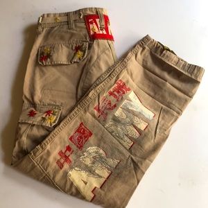 Army/Military Pants w Print/Embroidery S/M